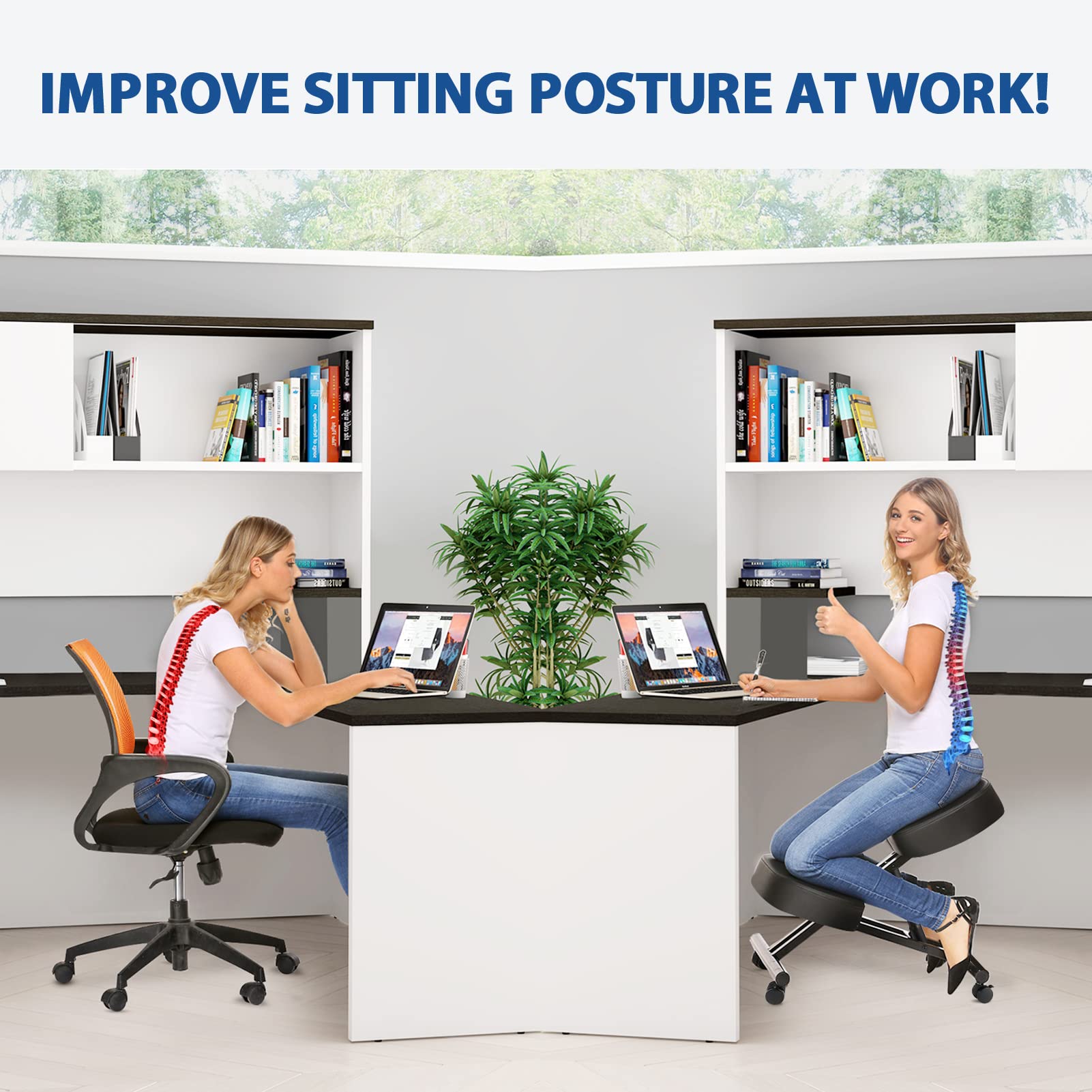 Kneeling Chair Ergonomic for O - Ergonomic Office Chair ulasan dan harga