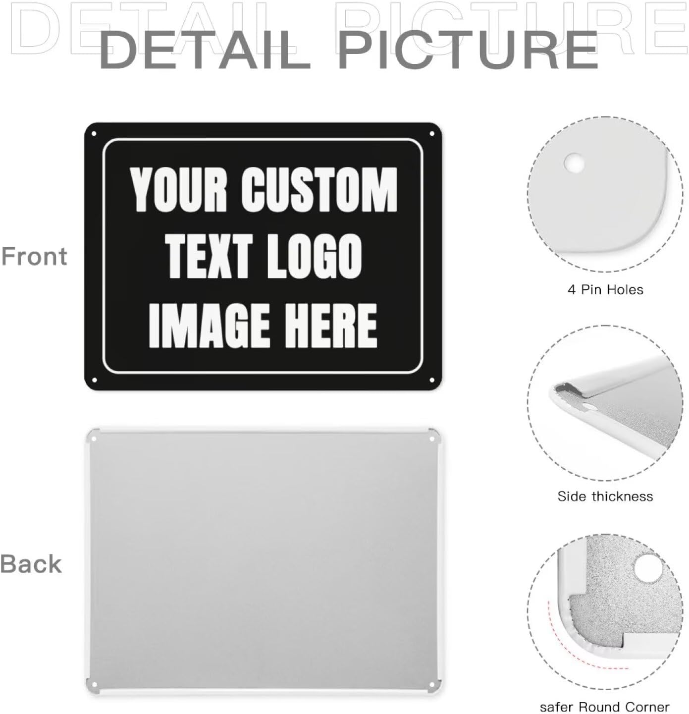 Custom Sign Personalized Metal - Home Office Logo ulasan dan harga