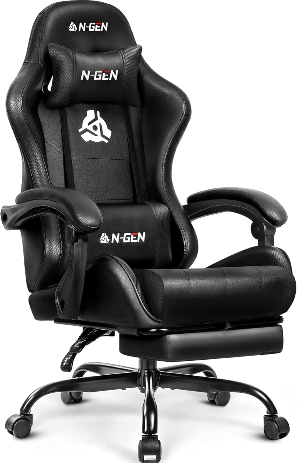 Gaming Chair with Footrest Lum - Ergonomic Office Chair ulasan dan harga