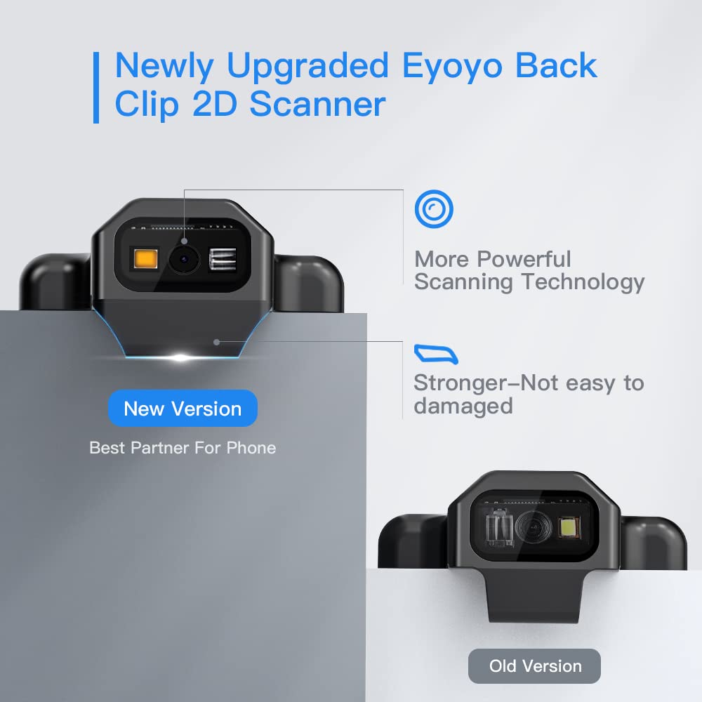 Eyoyo EY-017 Back Clip Bluetoo - Document Scanner Portable ulasan dan harga