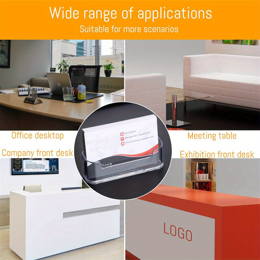 4pcs/8pcs/16pcs Clear Plastic  - Document Holder Stand ulasan dan harga