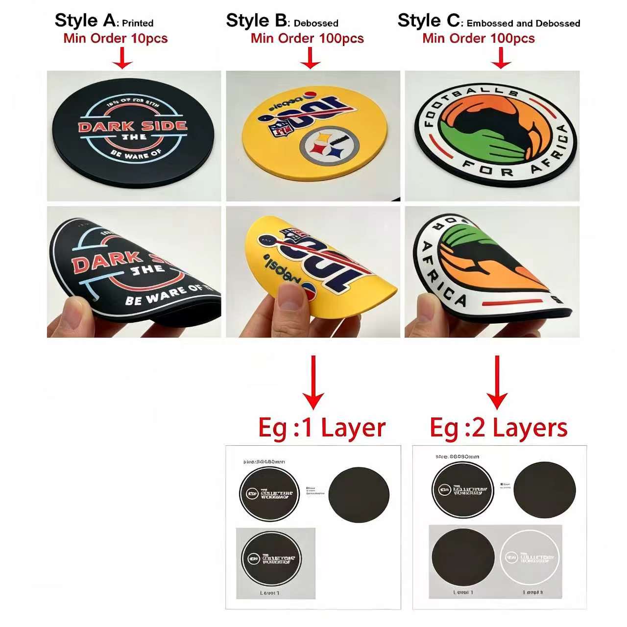 Wholesale Custom Logo Round So - Home Office Logo ulasan dan harga