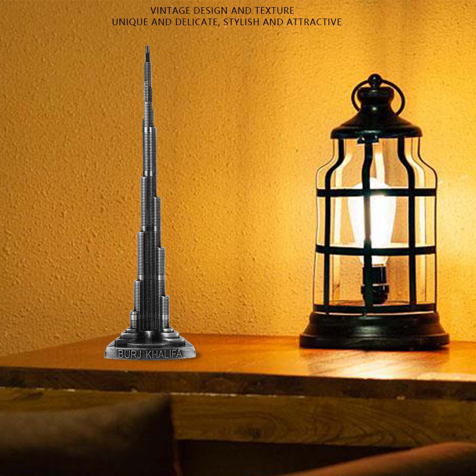 Burj Khalifa Tower Model Alloy - Home Office Dubai ulasan dan harga