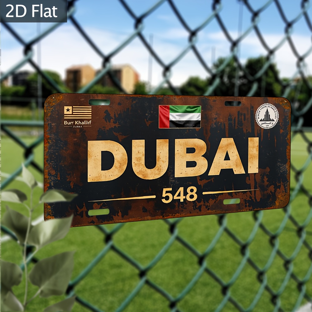 Industrial Dubai License Plate - Home Office Dubai ulasan dan harga