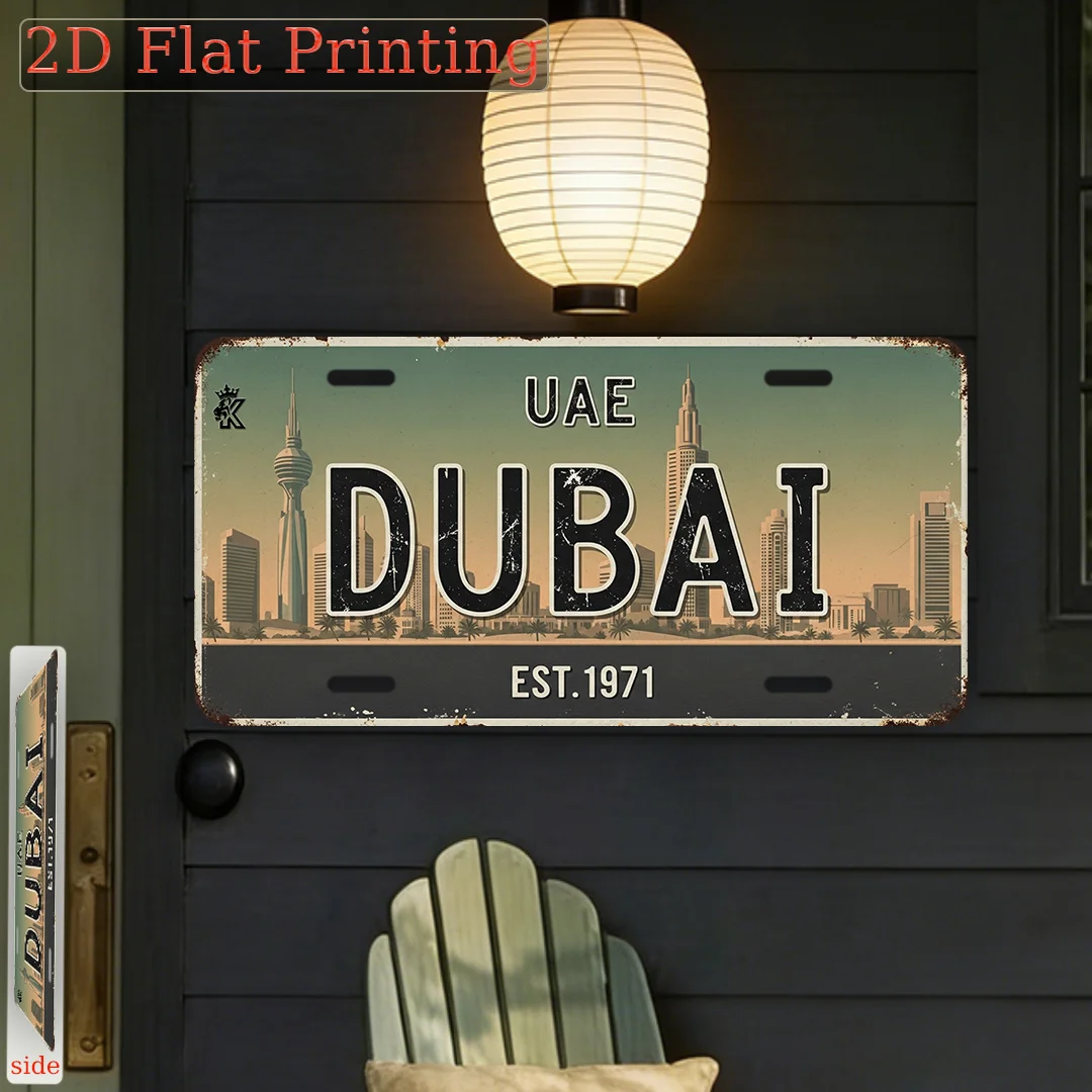 Dubai UAE EST.1971 License Pla - Home Office Dubai ulasan dan harga