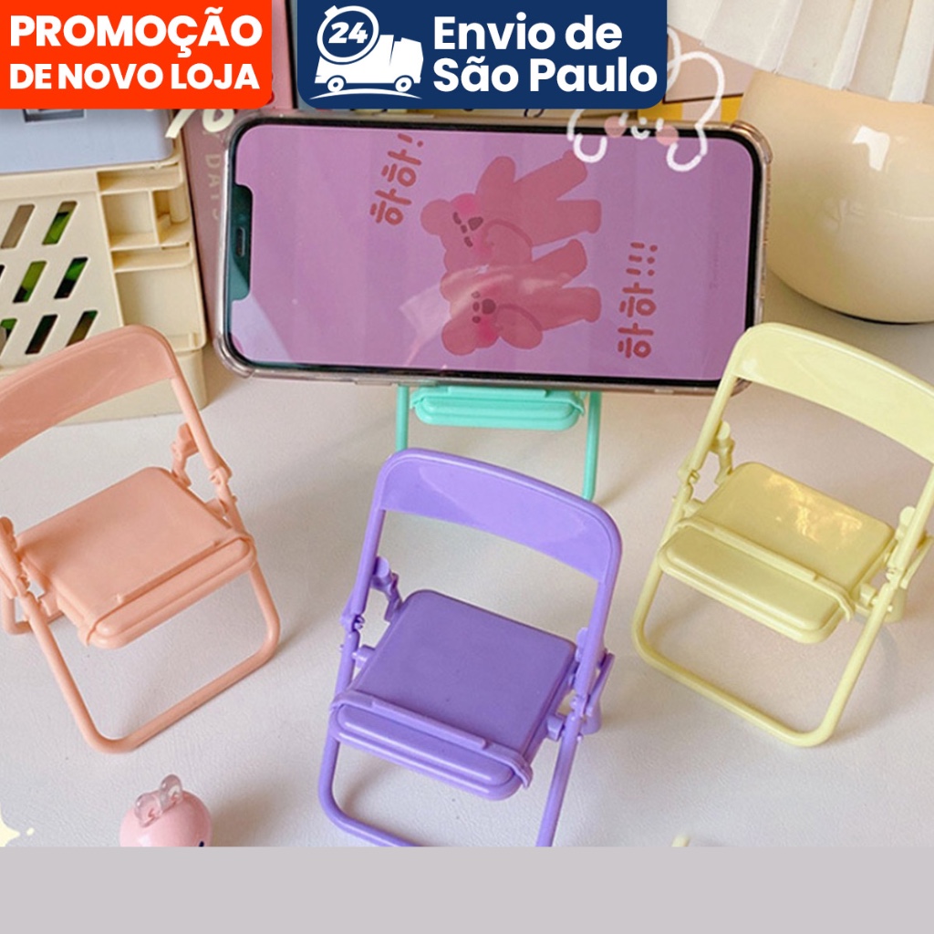 Cute Chair Phone Holder Stand  - Home Office Or ulasan dan harga