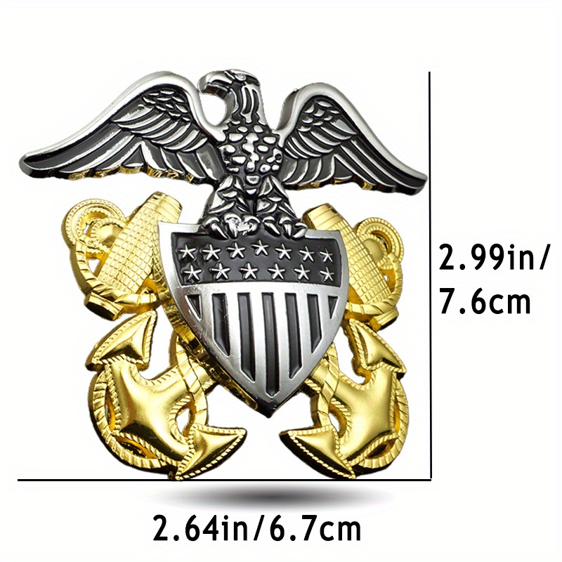 US Naval Officer Hat Badge Eag - Home Office Logo ulasan dan harga