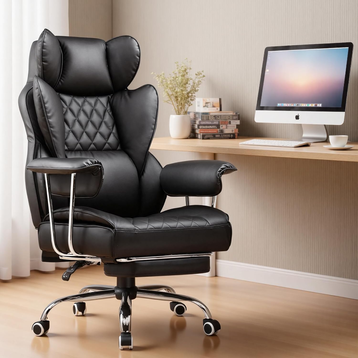 Big and Tall Office Chair with - Ergonomic Office Chair ulasan dan harga